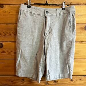 Lululemon Commission Short Relaxed *Qwick Oxford 11" Size 28